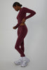 Ultra High Waisted Leggings - Cherry