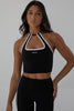 Halter Tie Top - Jet Black