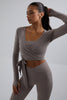 Ultimate Wrap Top - Clay