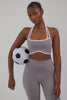 Active Cropped Bralette - Ash
