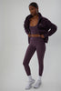 Ultra High Waisted Leggings - Grape