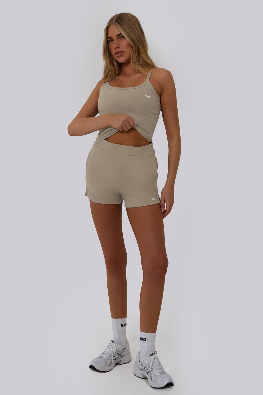 Sportive Shorts - Fawn