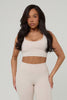 Scoop Neck Bralette - Cookie