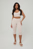 Capri Leggings - Cookie