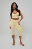 Capri Leggings - Lemon