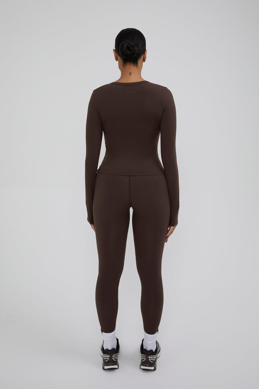 Ultra High Waisted Leggings - Chestnut