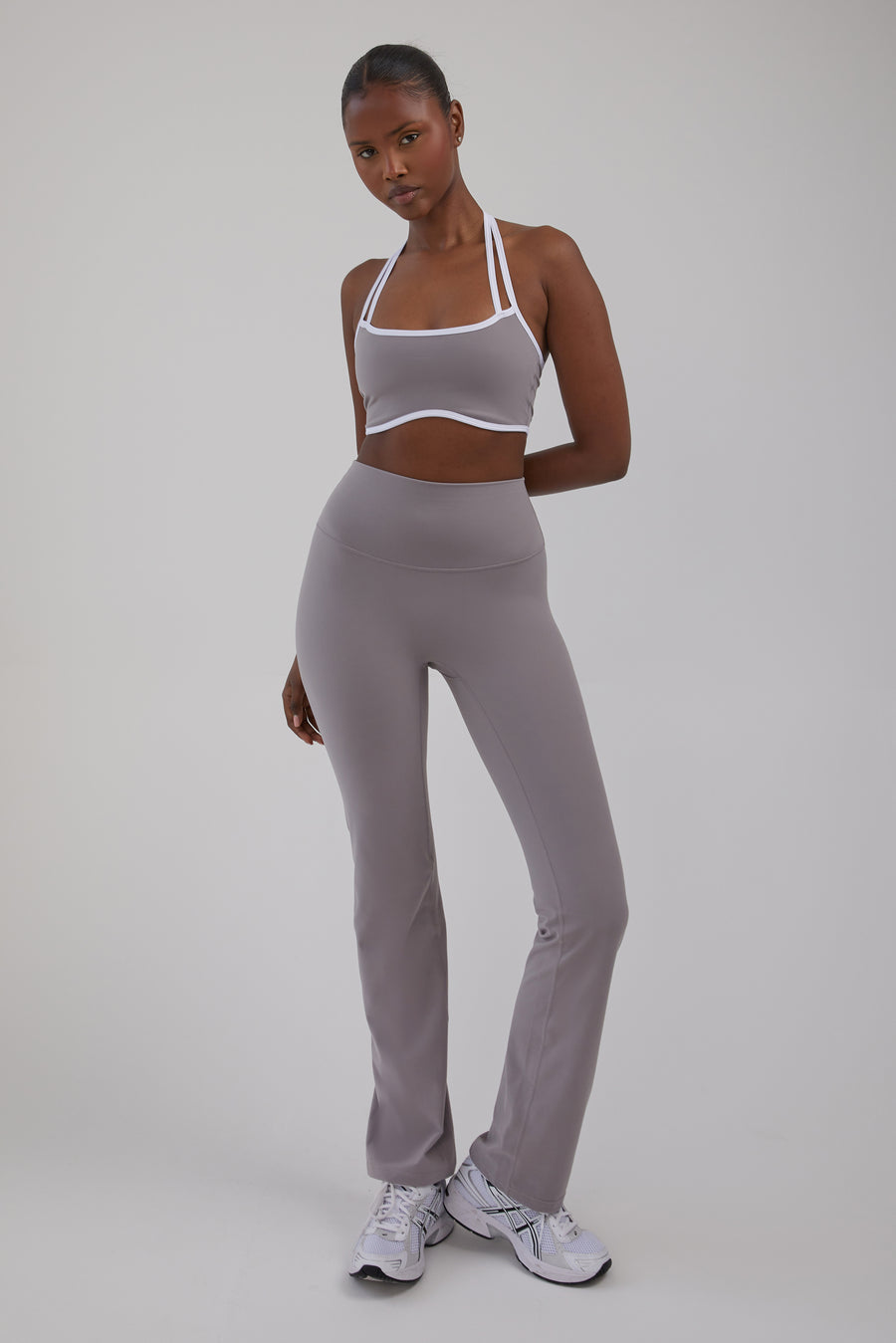 Ultra High Waisted Flare - Ash