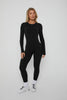 ButterBase Fitted Jumpsuit - Jet Black