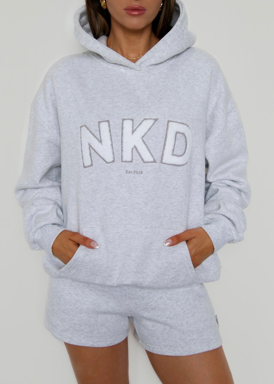 NKD Shorts - Marl Grey