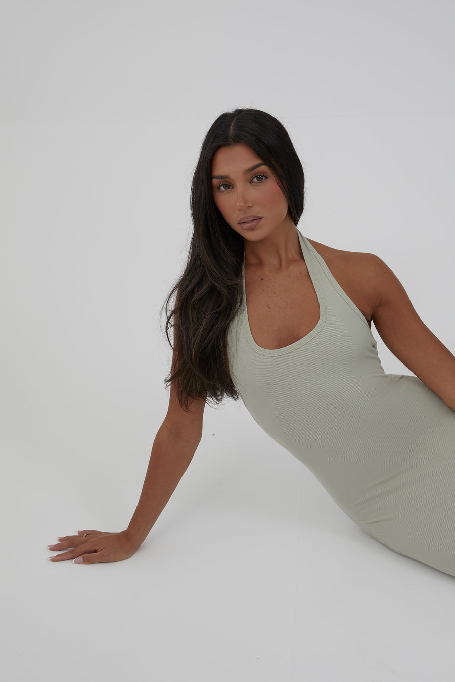 Maxi Dress - Soft Olive