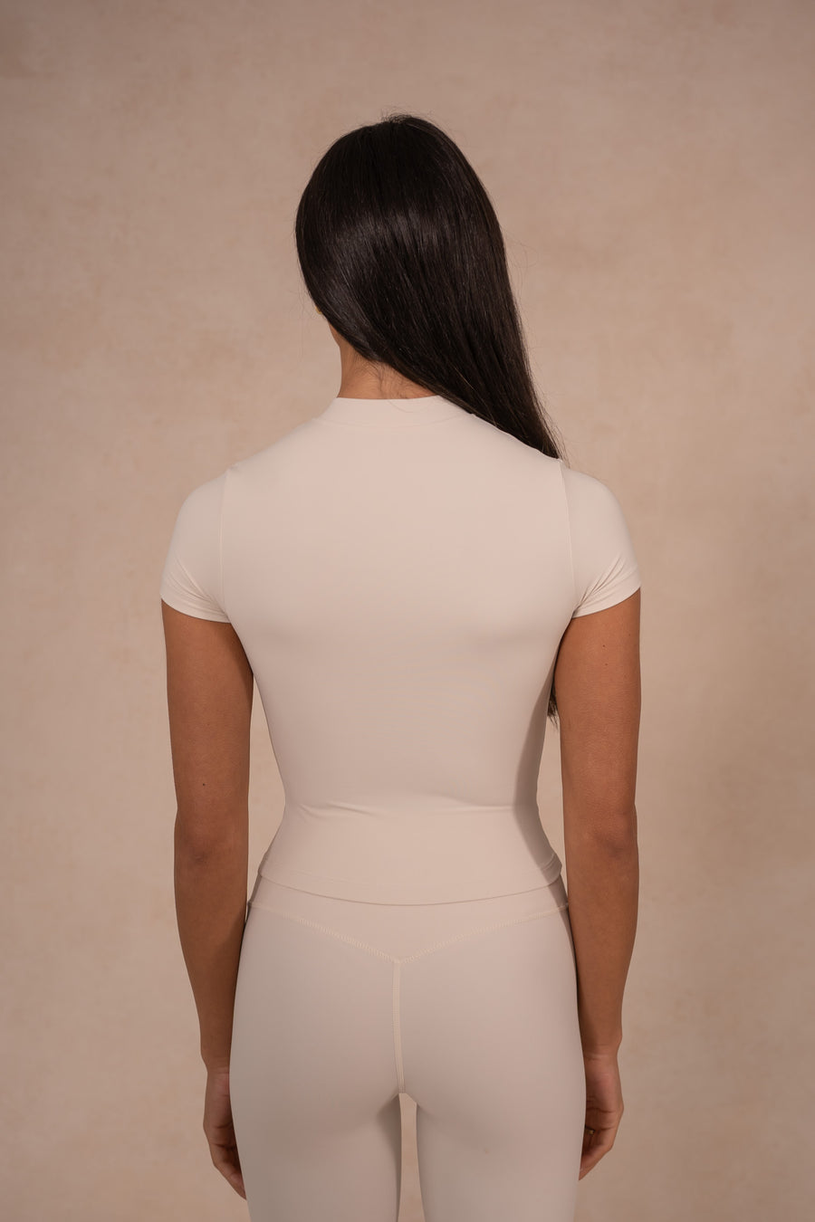 Zip Up Top - Oatmeal
