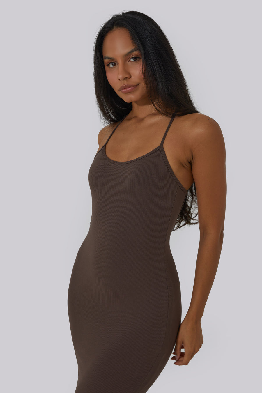 Serenity Maxi Dress - Bronzed