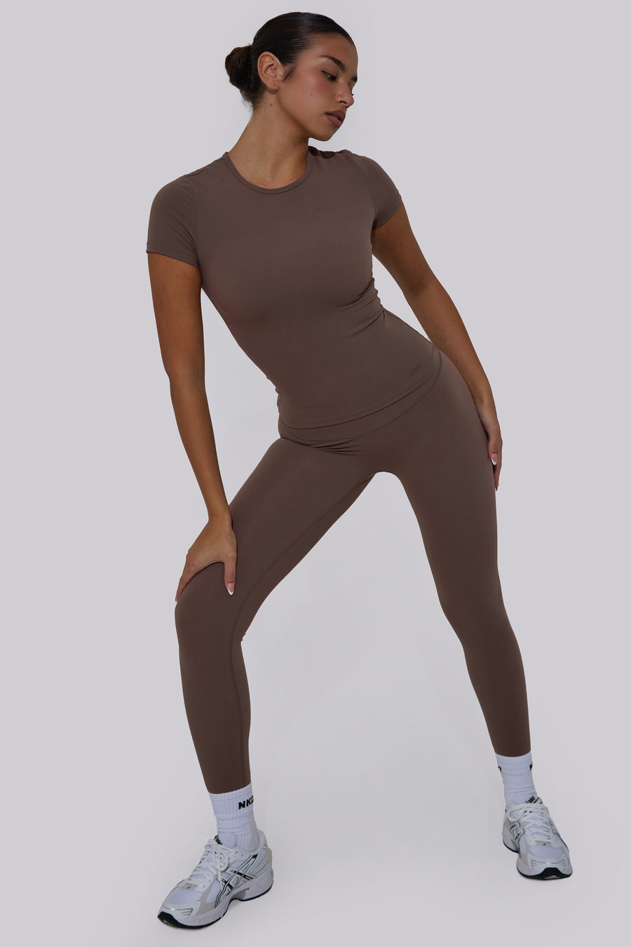 Ultra High Waisted Leggings - Mocha