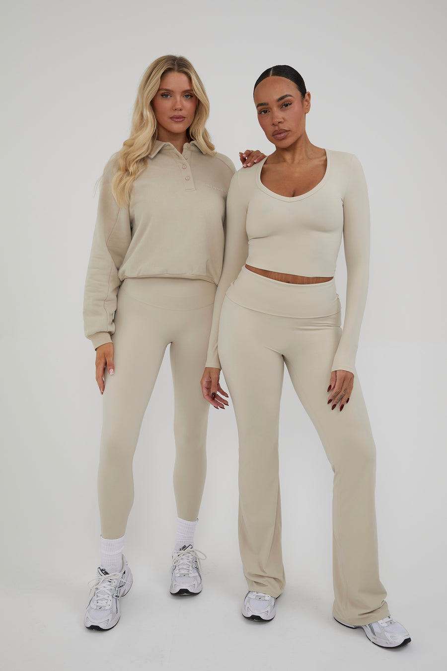 Casual Rugby Sweater - Almond