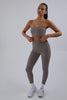 Wrap Over Leggings - Clay