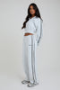 Wide Leg Jogger - Light Grey