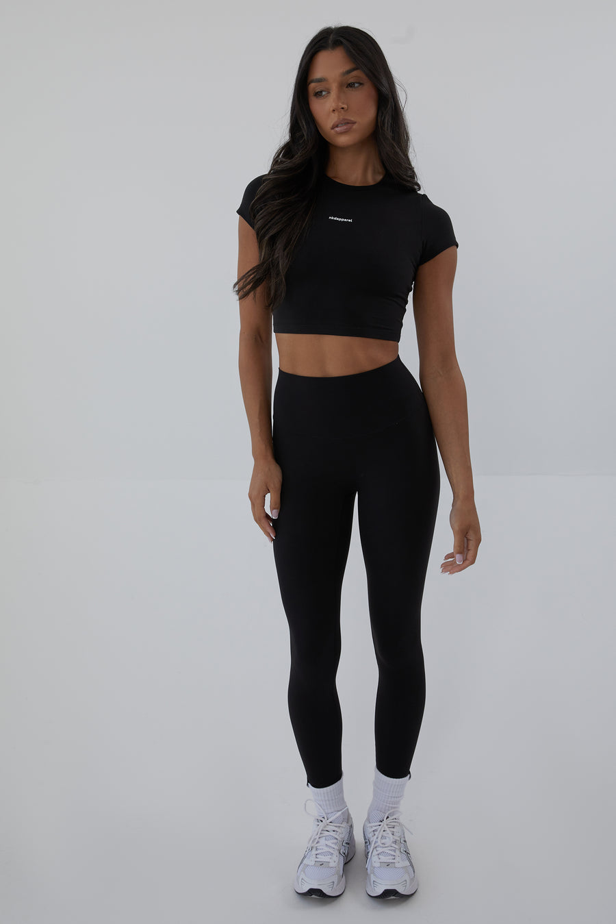 Ultra High Waisted Leggings - Jet Black