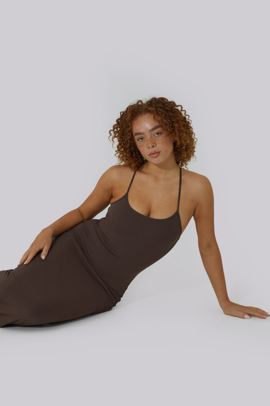 Serenity Maxi Dress - Bronzed