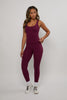 Ultra High Waisted Leggings - Raspberry