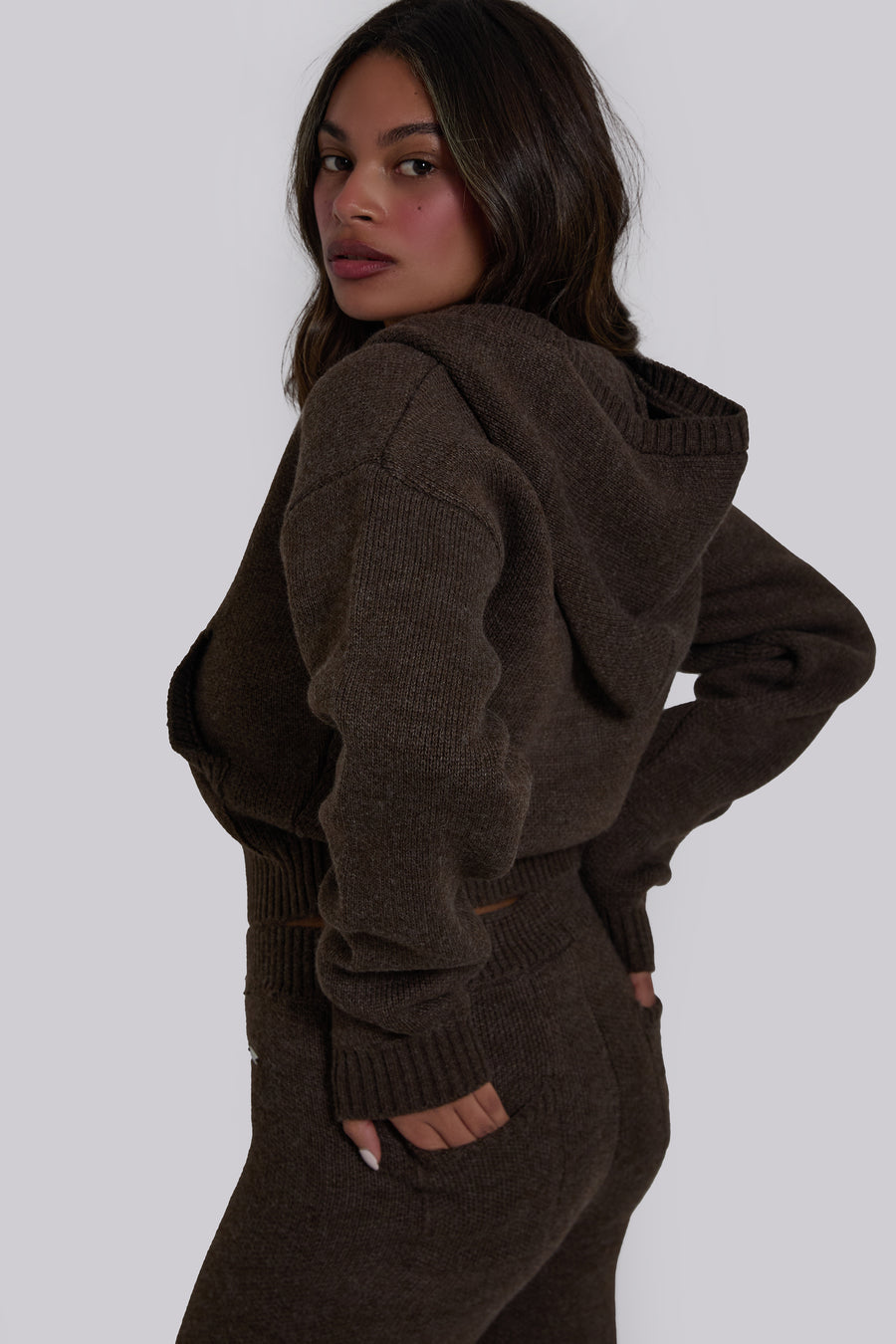 Teddy Bear Knit Jacket - Coco