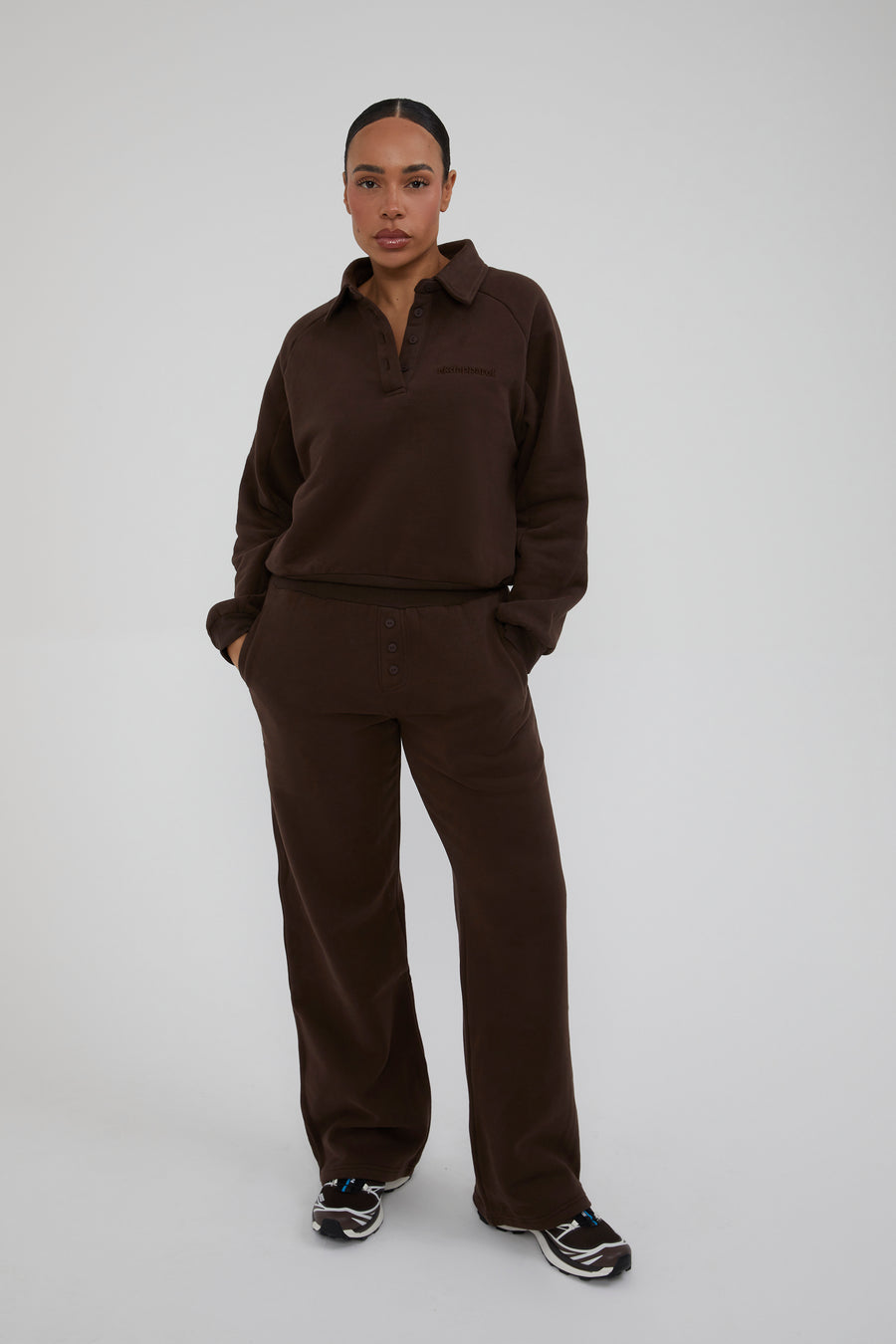 Casual Rugby Jogger - Chestnut