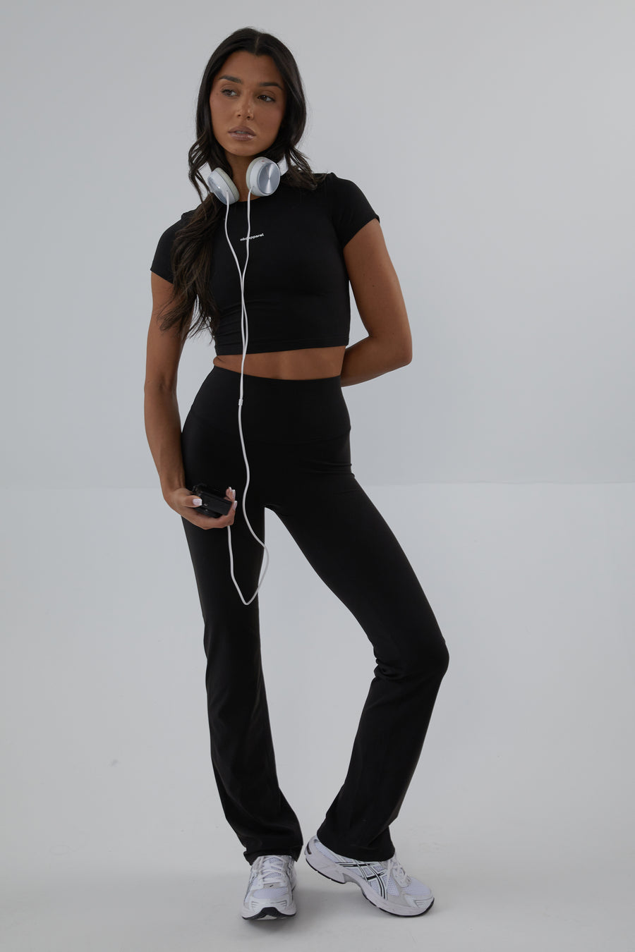 Ultra High Waisted Flare - Jet Black