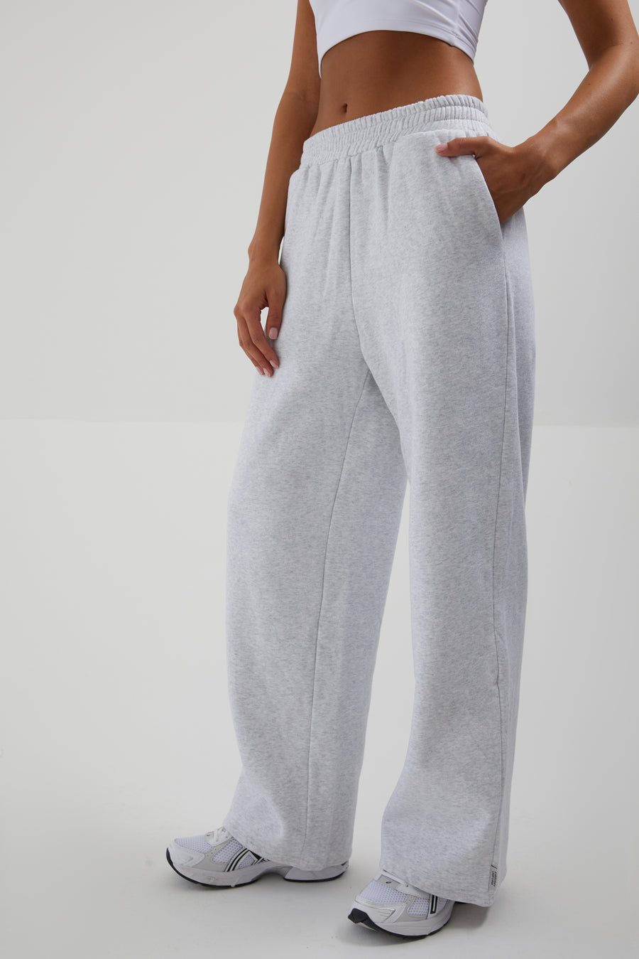 Wide Leg Waffle Gymshark Straight Leg Joggers Flared Joggers Marl