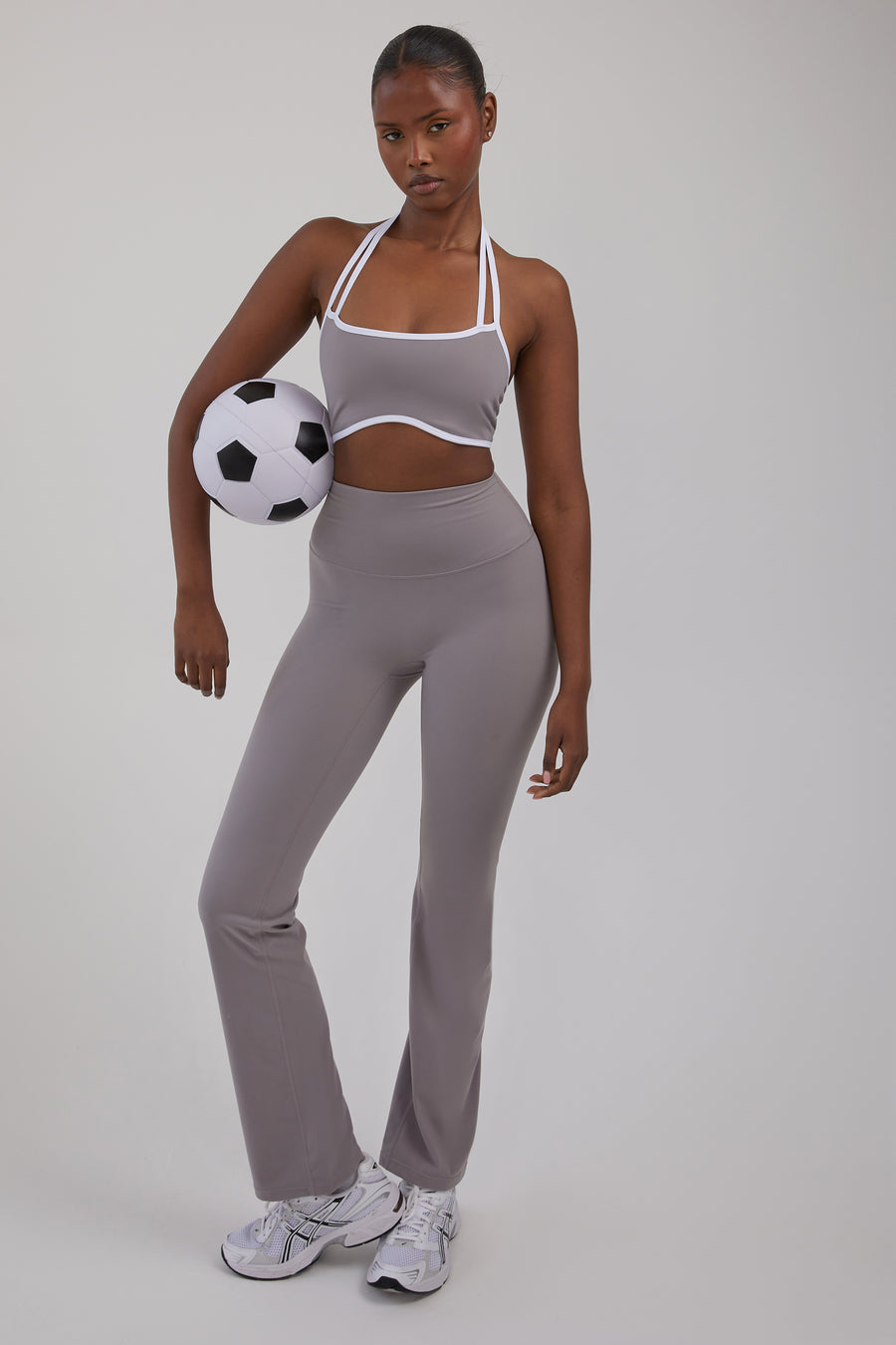 Ultra High Waisted Flare - Ash