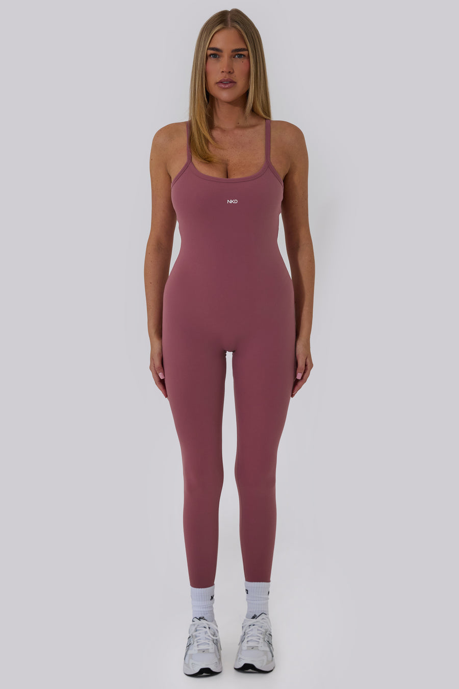 Contoured Jumpsuit - Rose