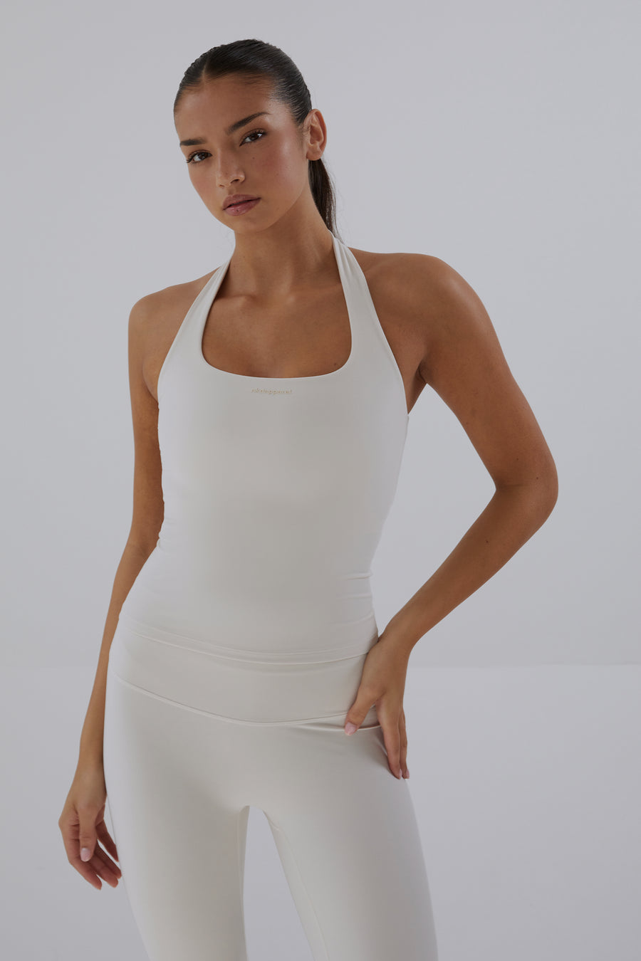 Everyday Halter Top - Oatmeal