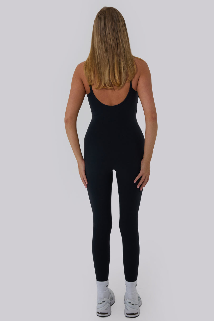 Contoured Jumpsuit - Classic Black