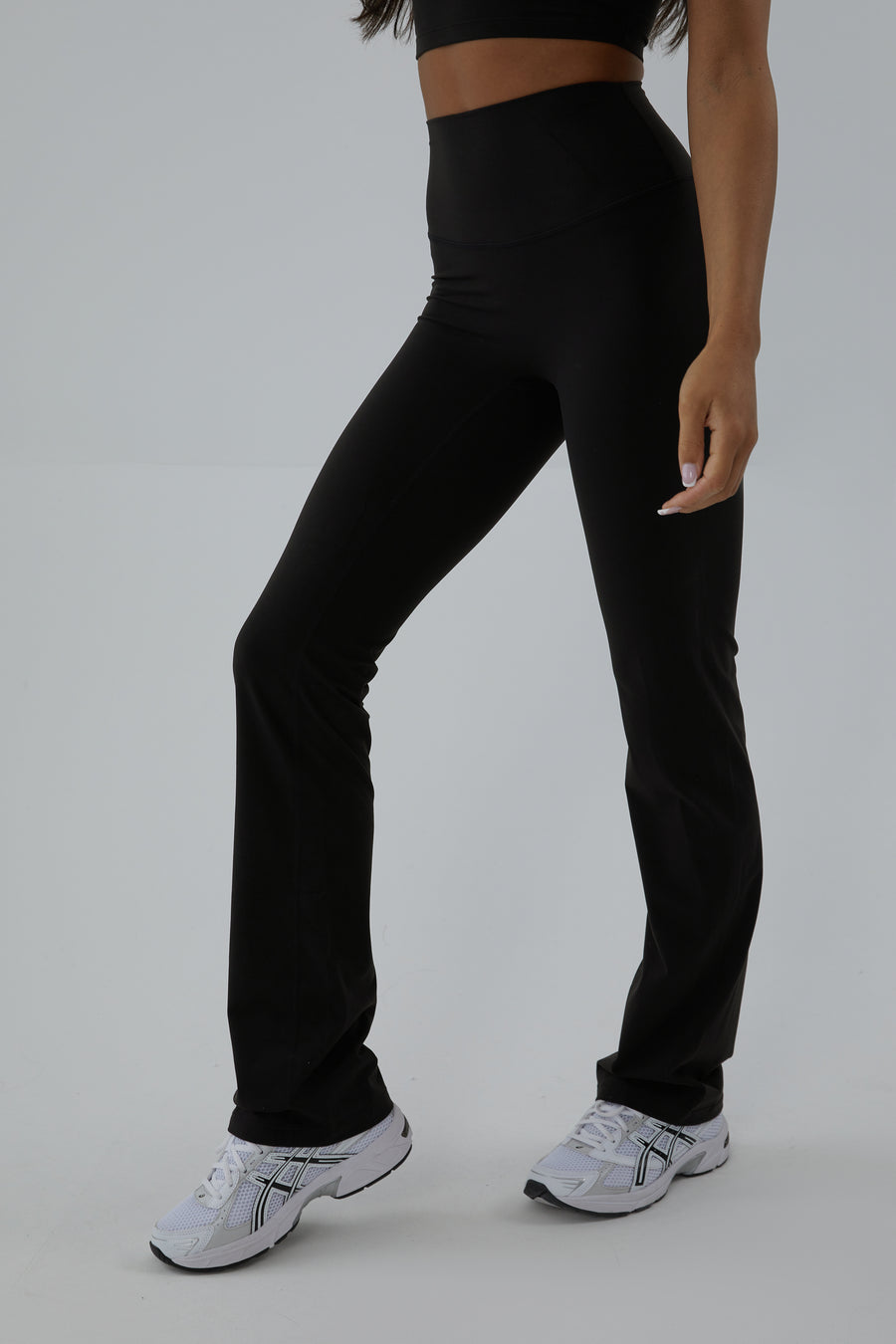 Ultra High Waisted Flare - Jet Black