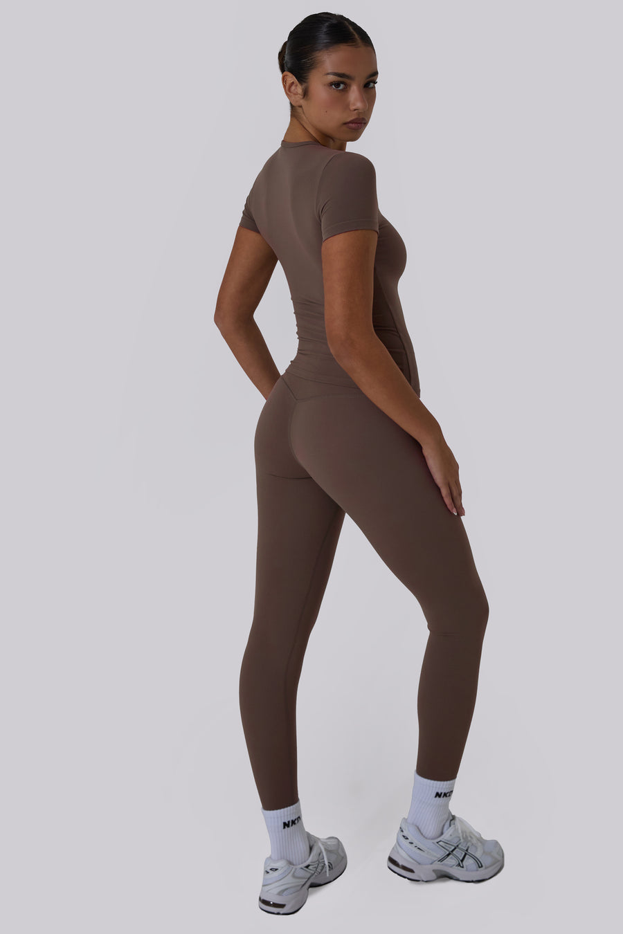 Ultra High Waisted Leggings - Mocha