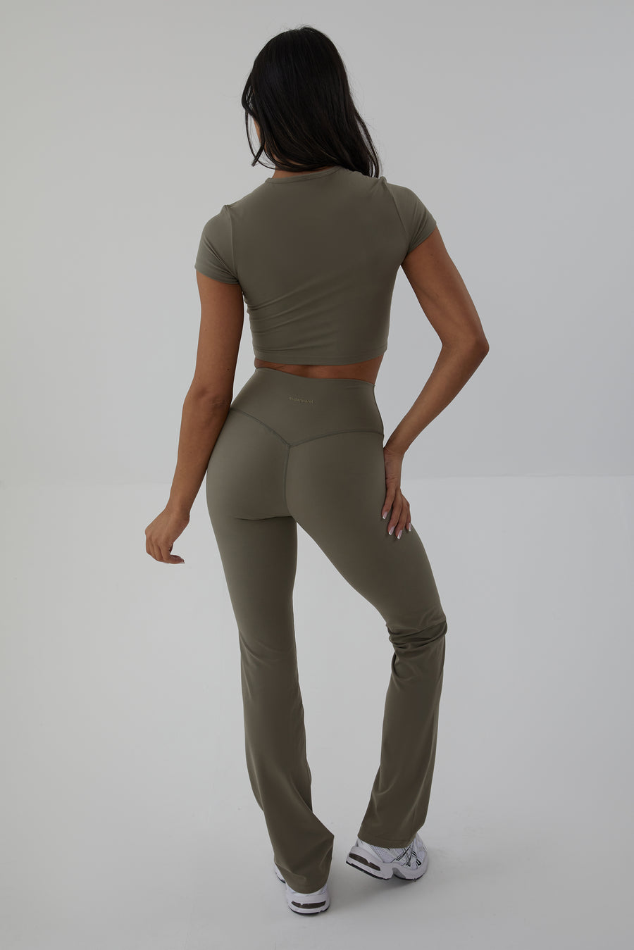 Ultra High Waisted Flare - Kiwi