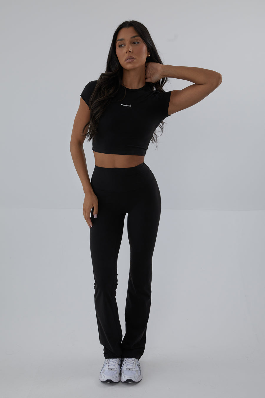 Ultra High Waisted Flare - Jet Black