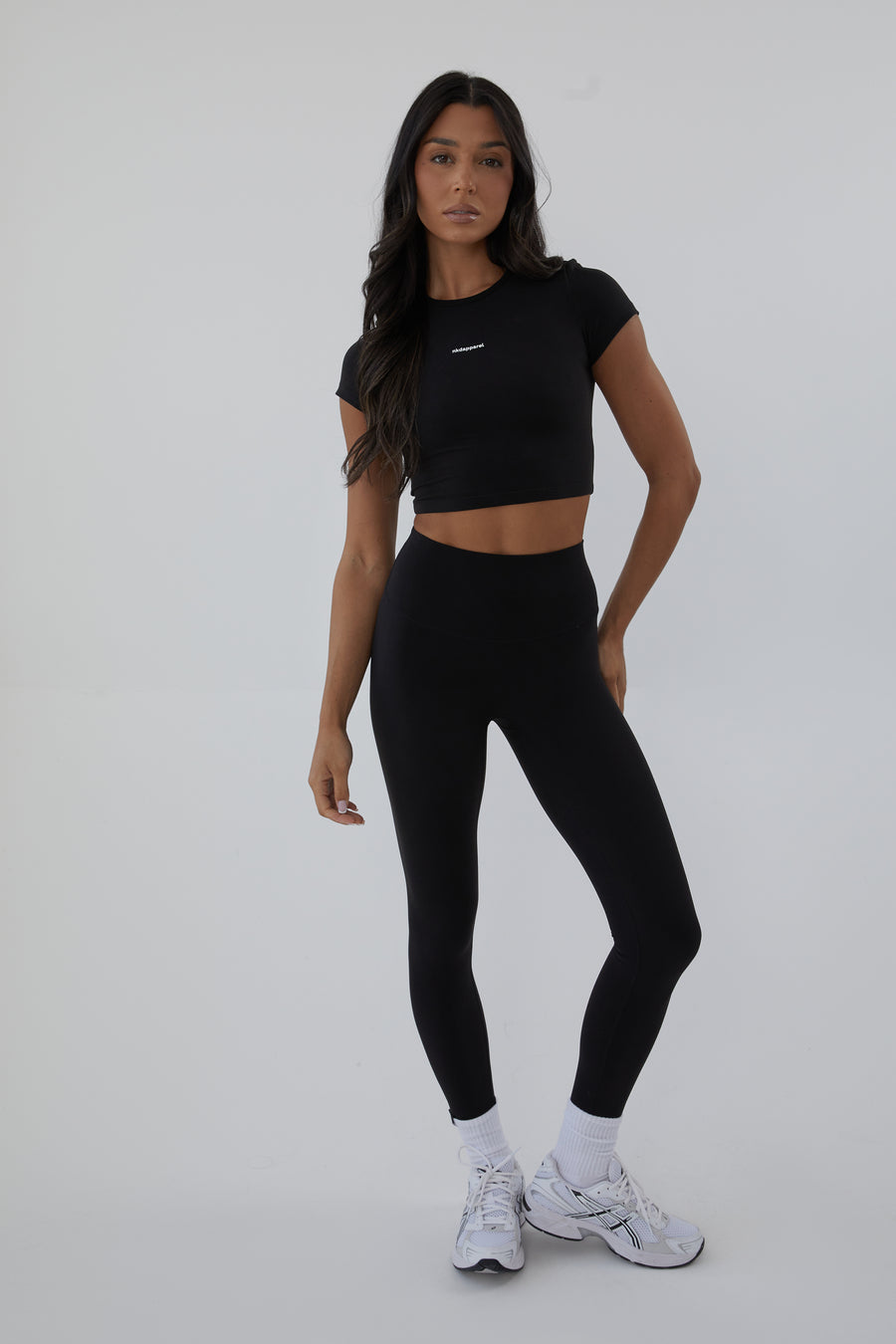 Ultra High Waisted Leggings - Jet Black