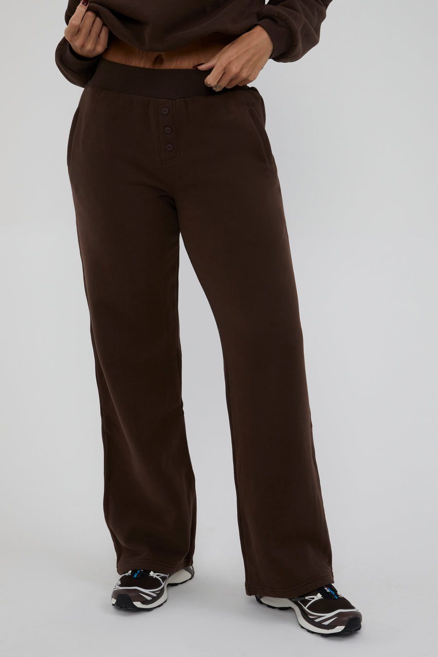 Casual Rugby Jogger - Chestnut