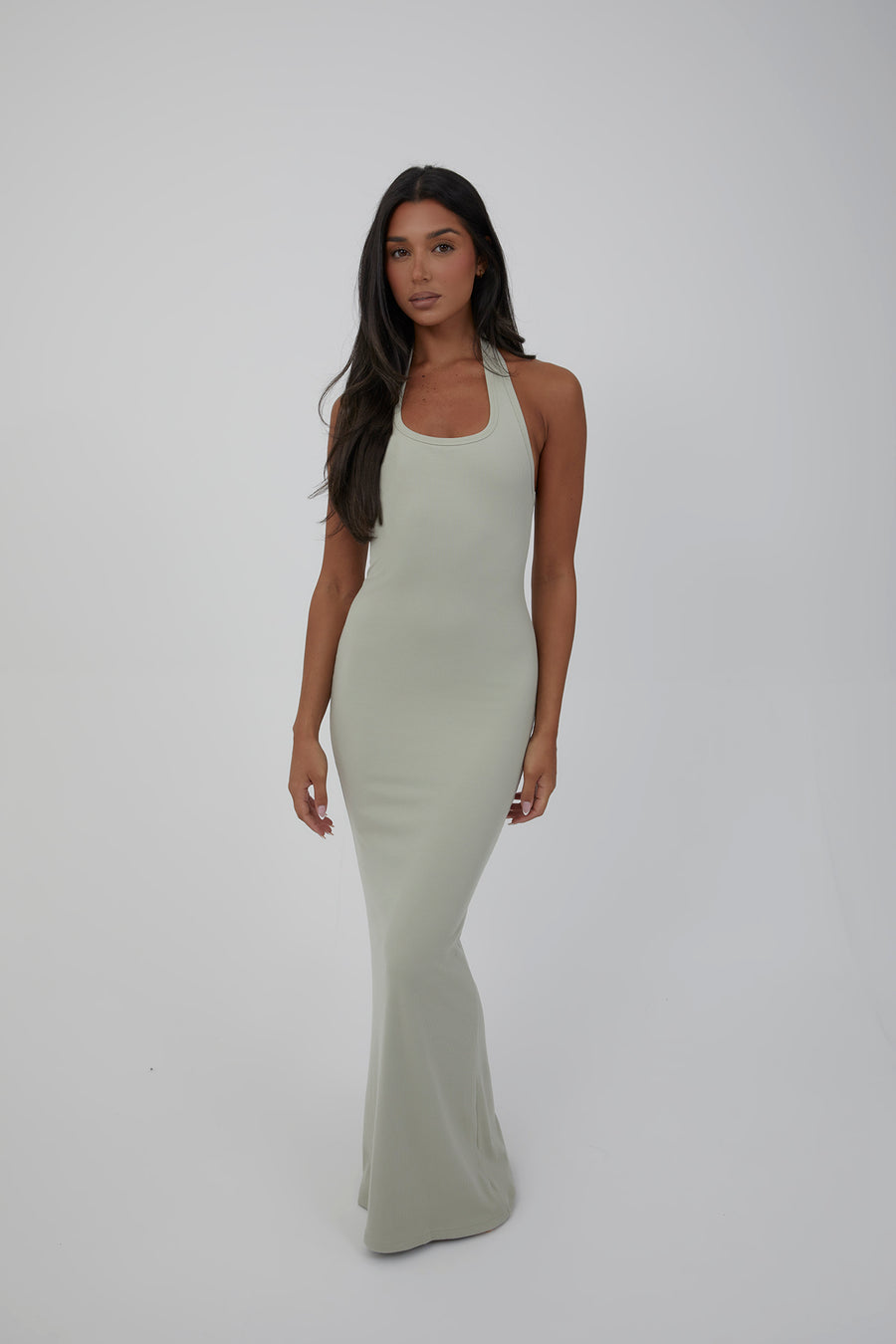 Maxi Dress - Soft Olive