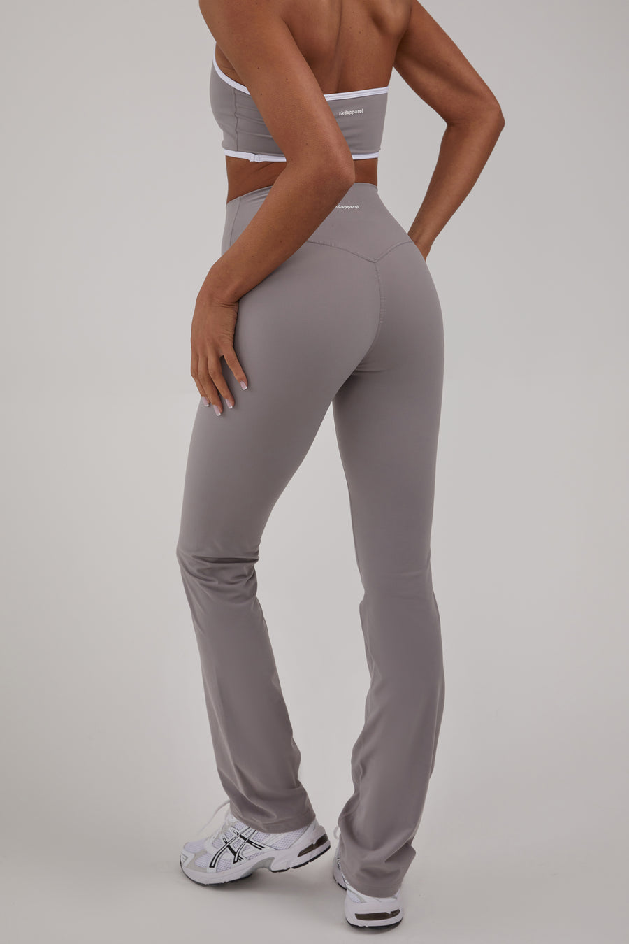 Ultra High Waisted Flare - Ash