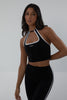 Halter Tie Top - Jet Black
