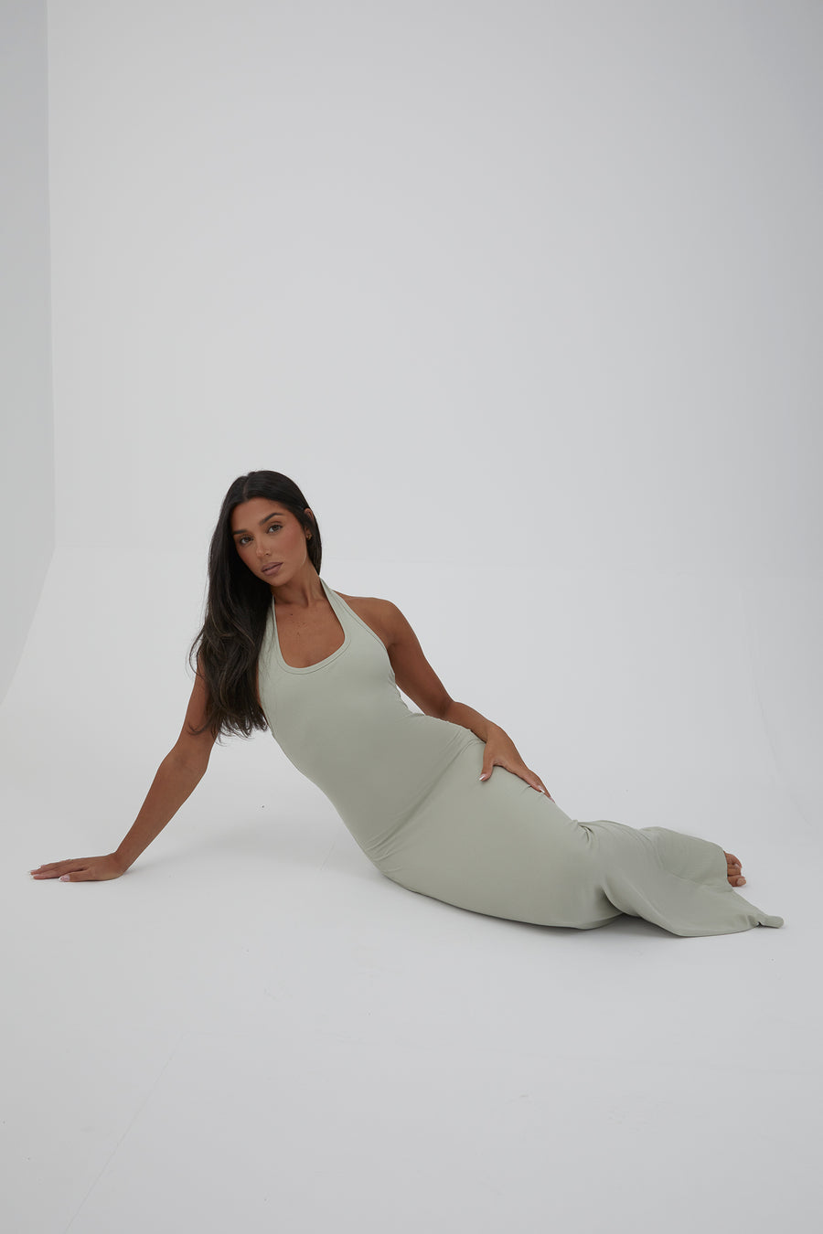 Maxi Dress - Soft Olive