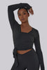 Ultimate Wrap Top - Charcoal