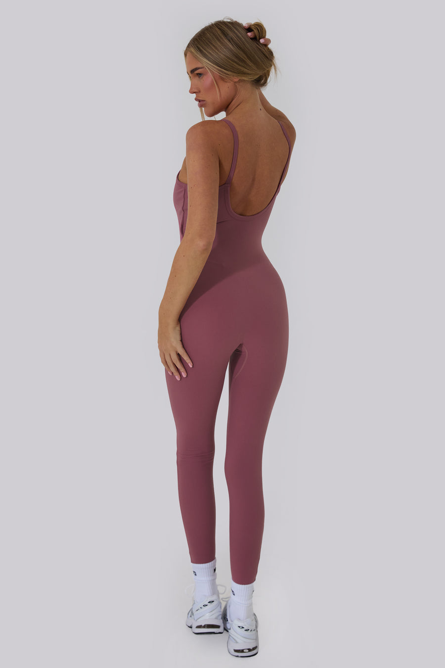 Contoured Jumpsuit - Rose