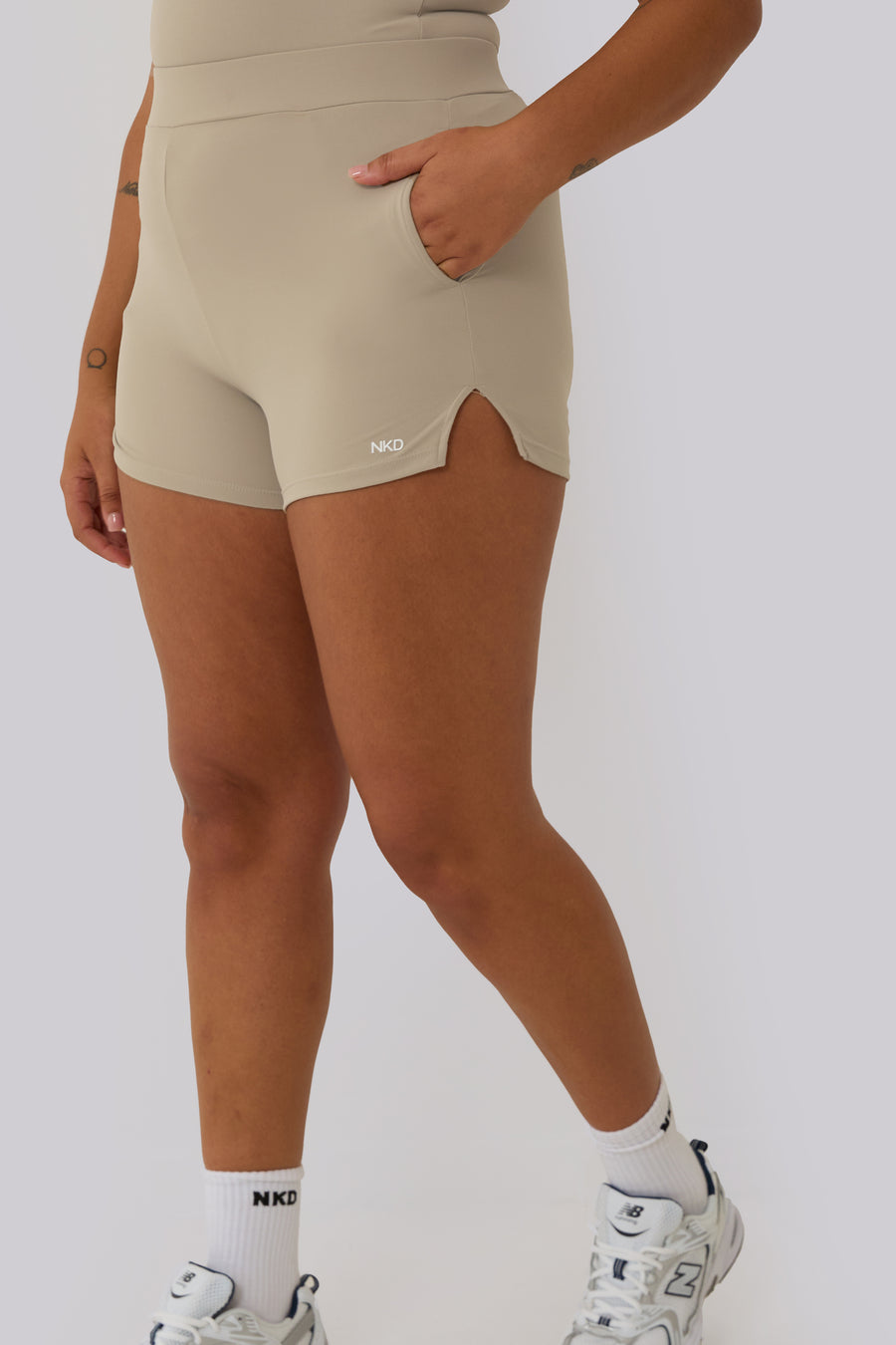 Sportive Shorts - Fawn