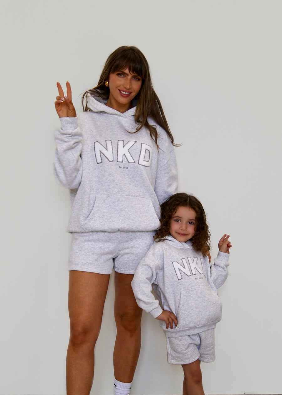 NKD Shorts Kids - Marl Grey