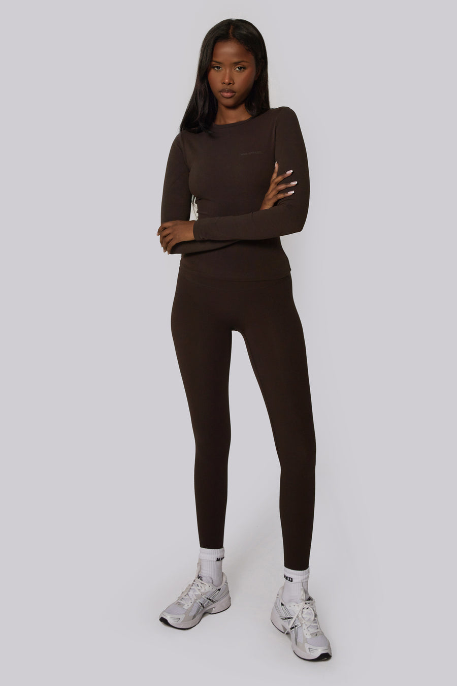 Ultra High Waisted Leggings - Cocoa