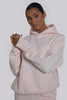 Applique Hooded Sweat - Powder Pink