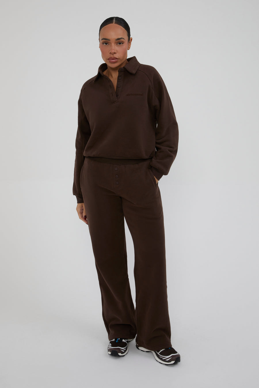 Casual Rugby Jogger - Chestnut