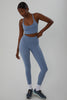 Ultra High Waisted Leggings - Blueberry