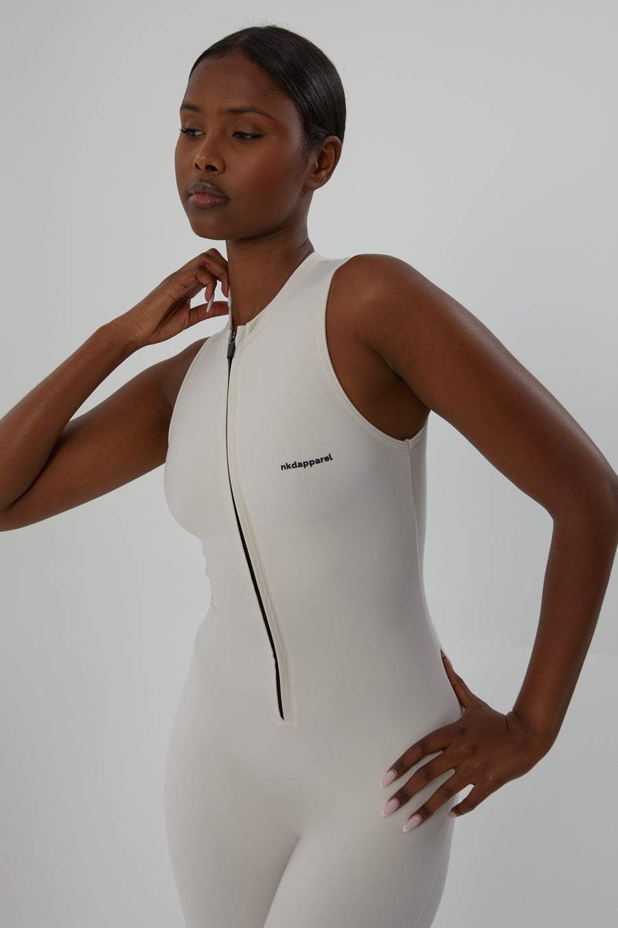 Shaped Bodysuit - Oatmeal